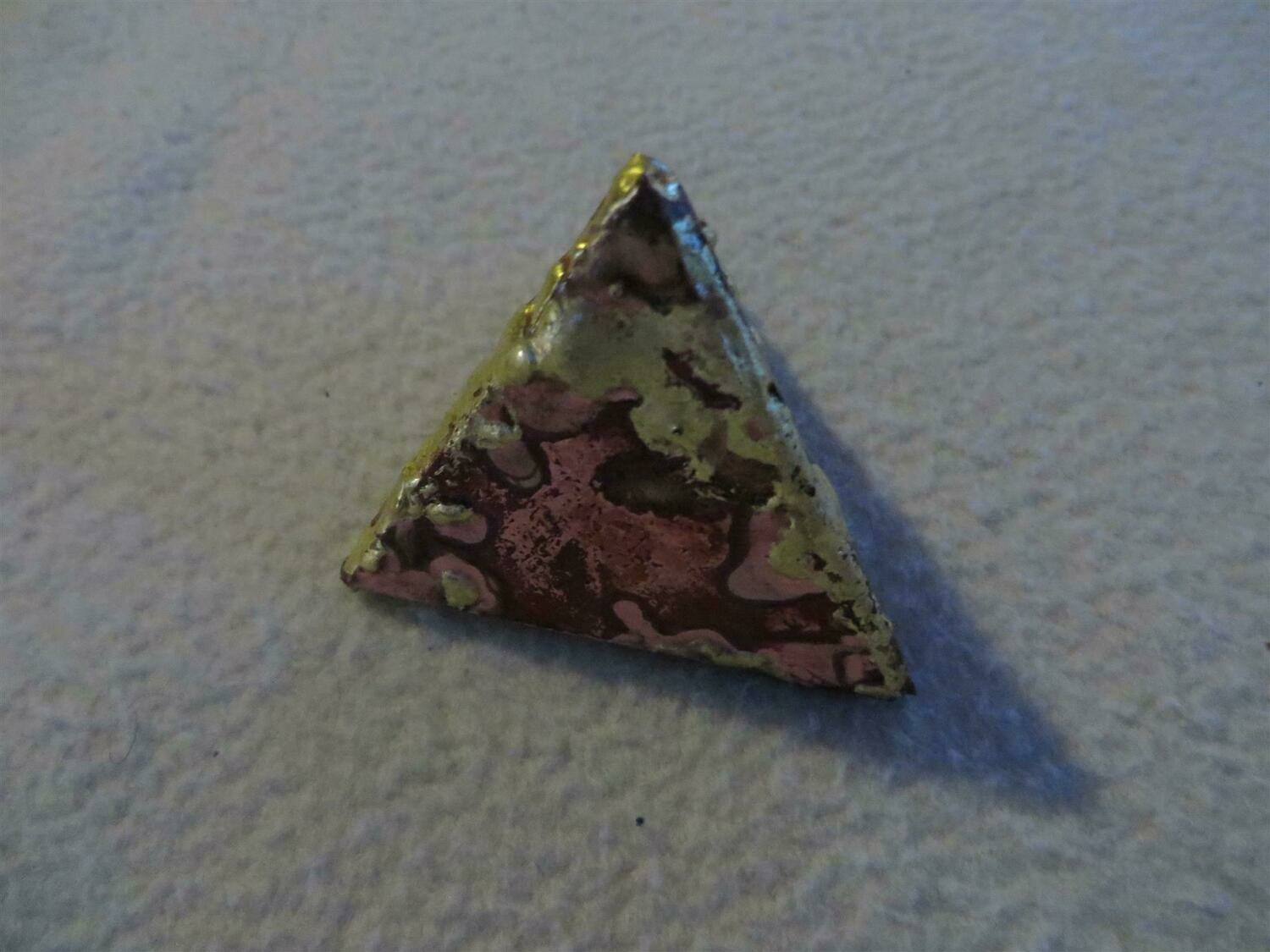 MRhevyshevy's Colorful Triangle Paper Weight