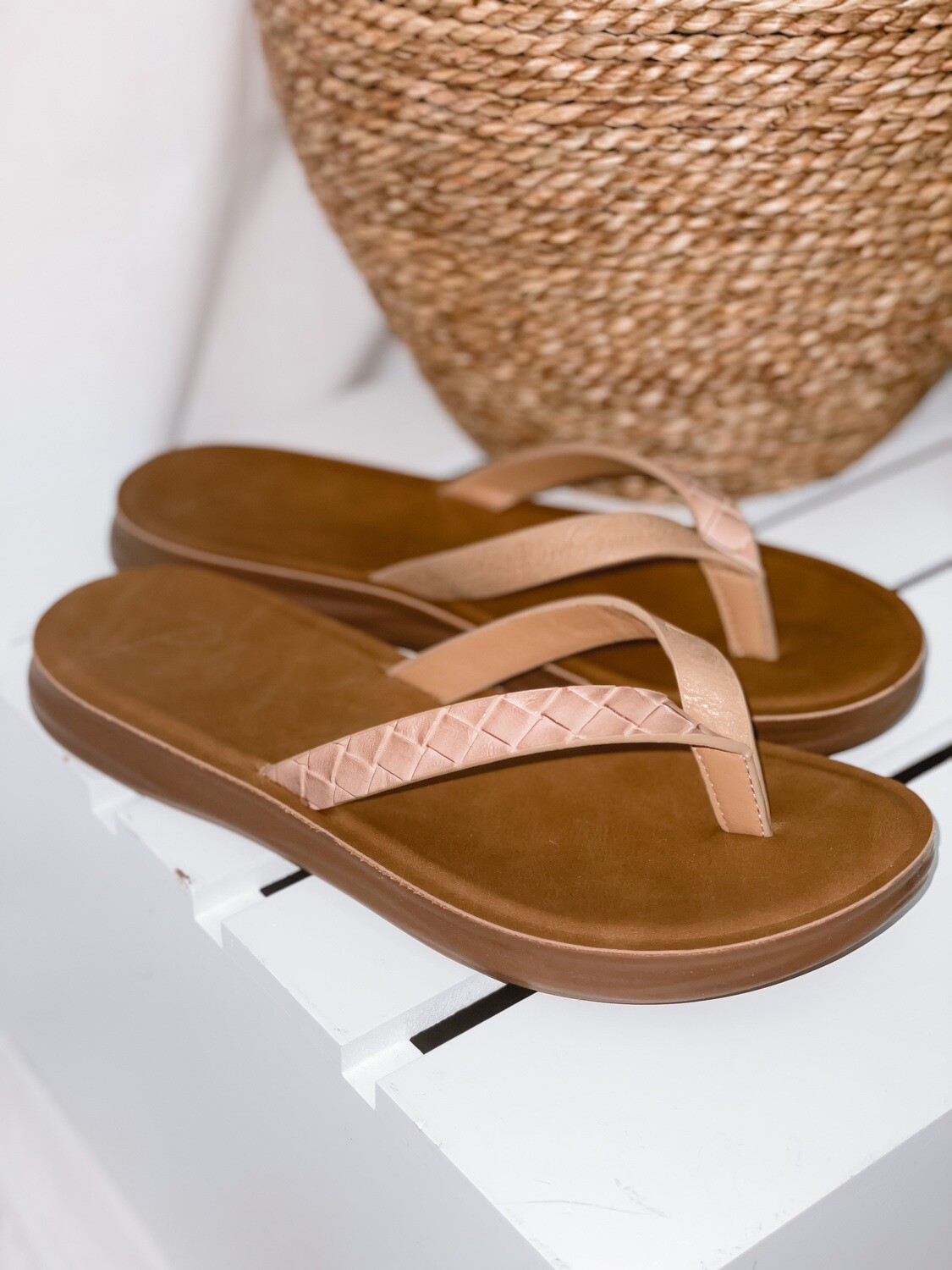 Taupe Santorini Sandals