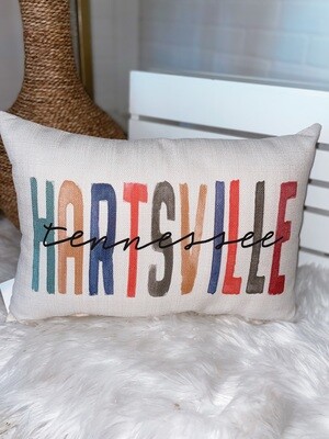City/State Pillow