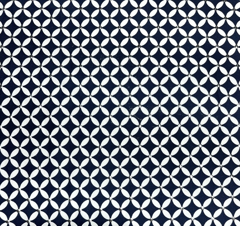 RETAL Lycra estampado topo laminado plata  L2
