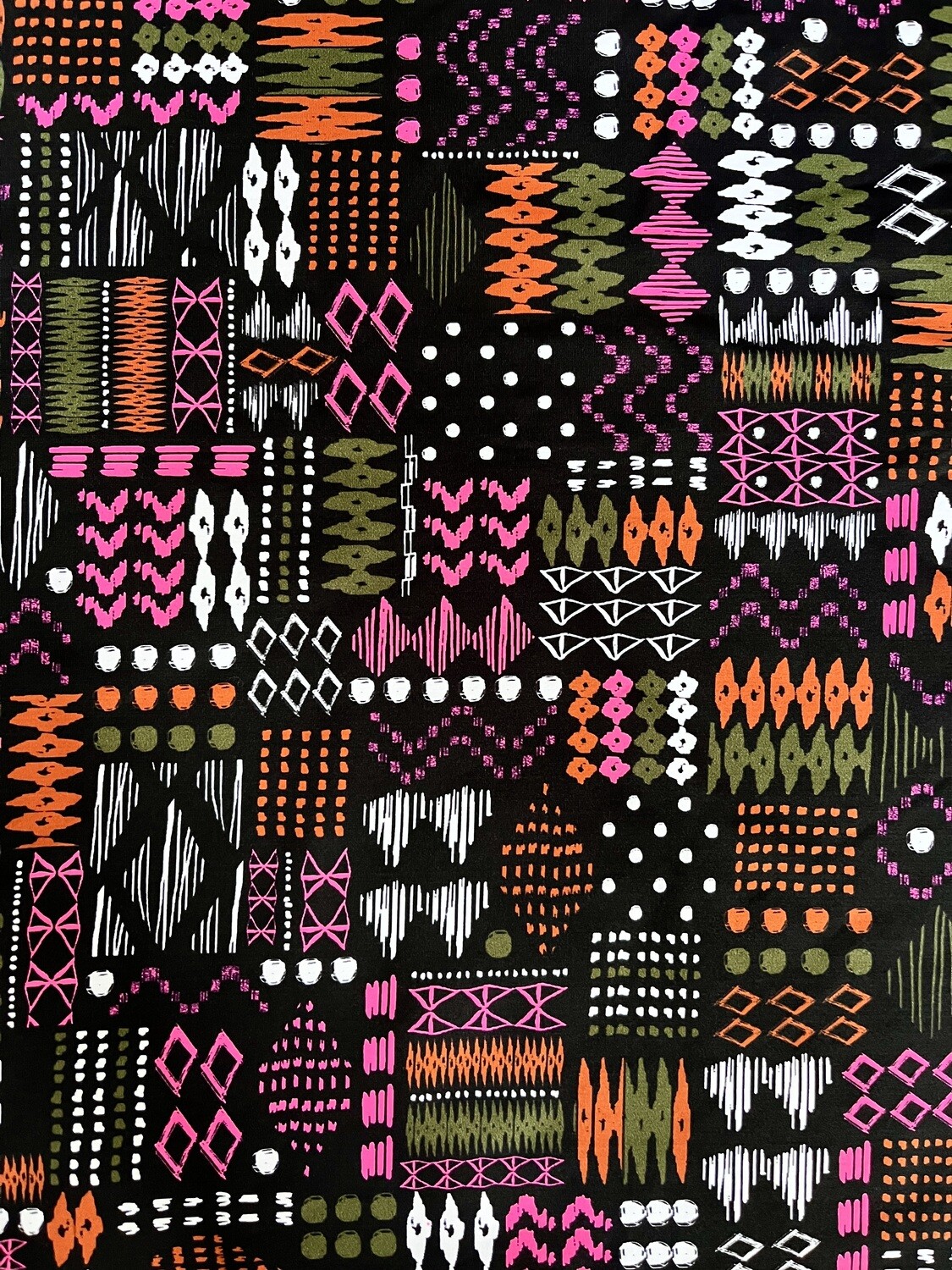 RETAL LYCRA ESTAMPADO ETNICO 9