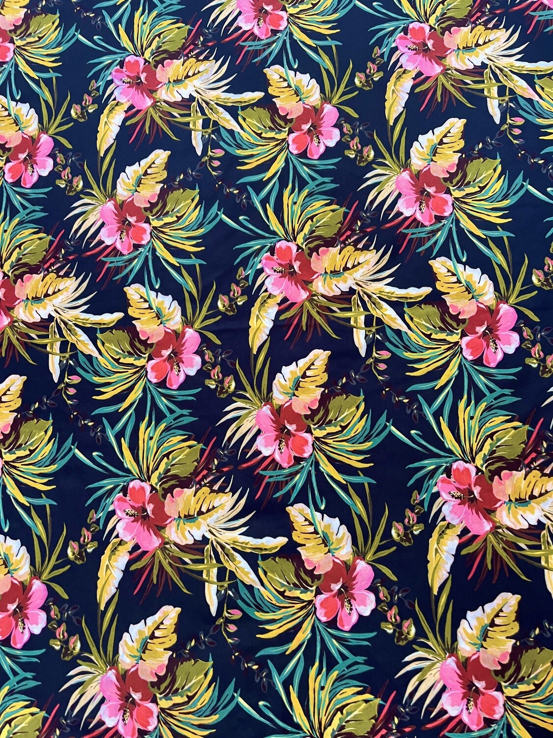 RETAL LYCRA ESTAMPADO FLORAL 4