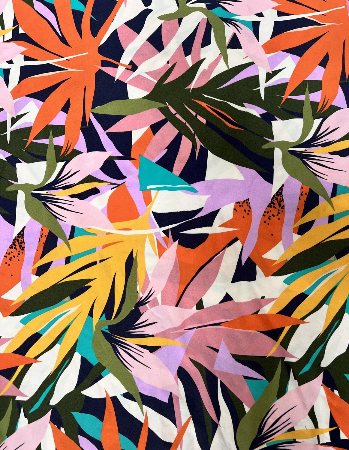 RETAL LYCRA ESTAMPADO FLORAL 3