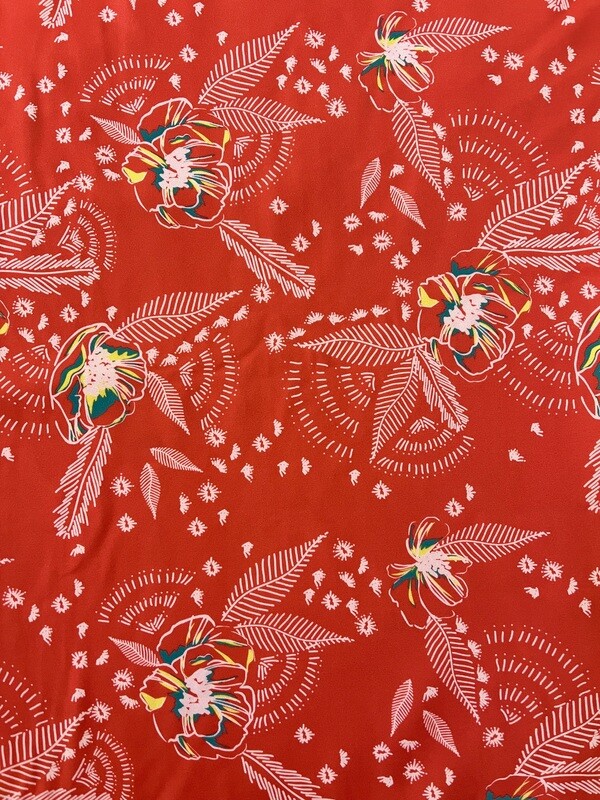 RETAL LYCRA ESTAMPADO FLORAL 5