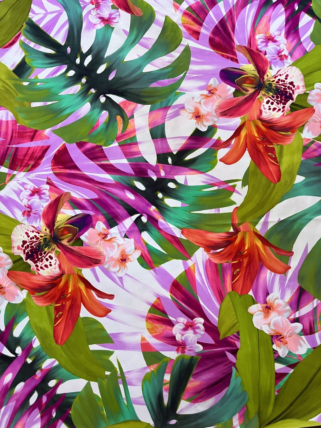 RETAL LYCRA ESTAMPADO FLORAL 6