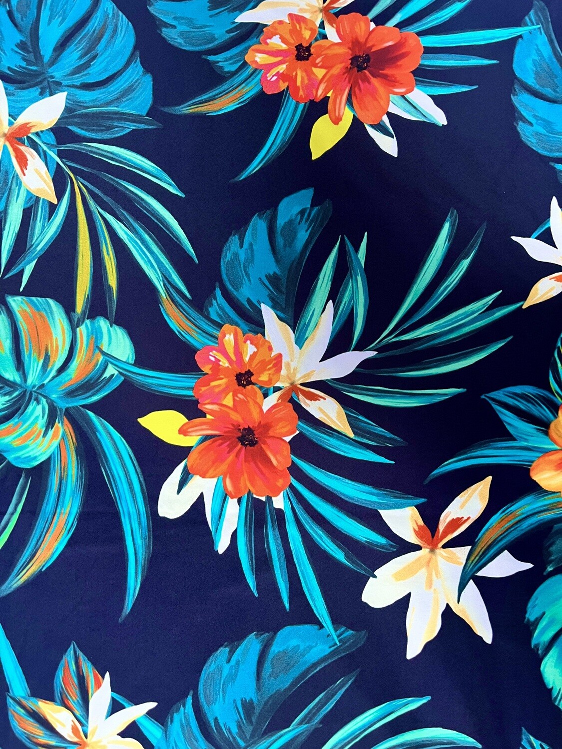 RETAL LYCRA ESTAMPADO FLORAL 12