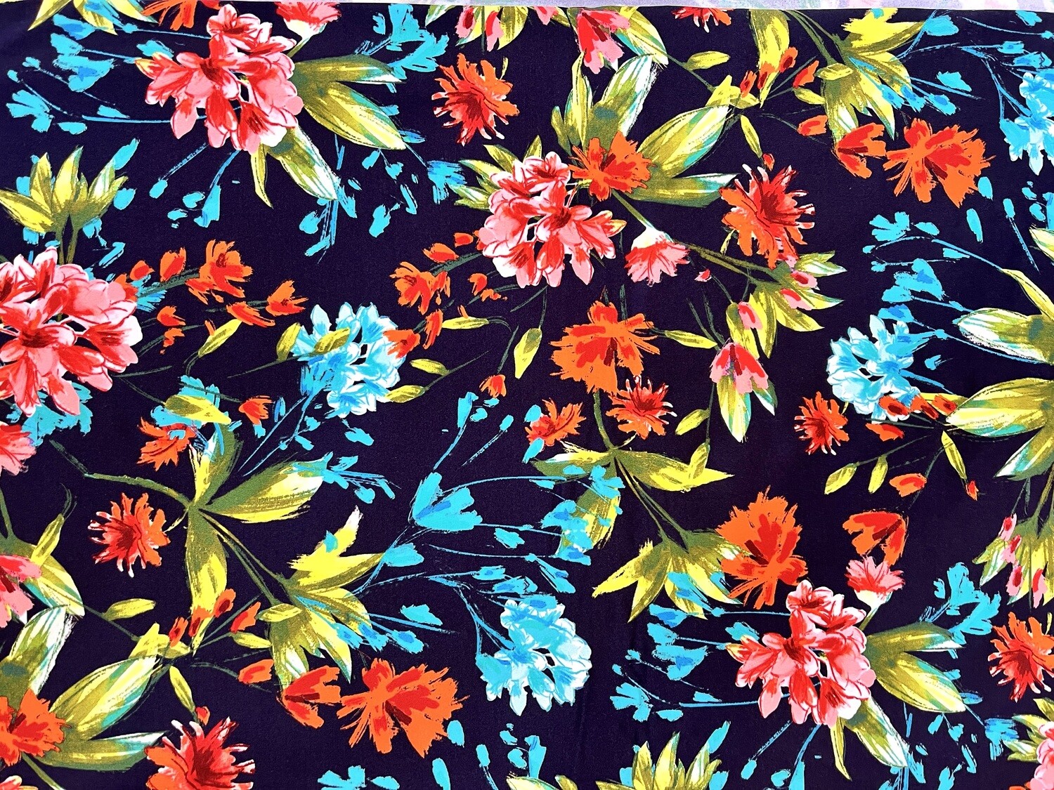 RETAL LYCRA PIQUÉ ESTAMPADO FLORAL 17