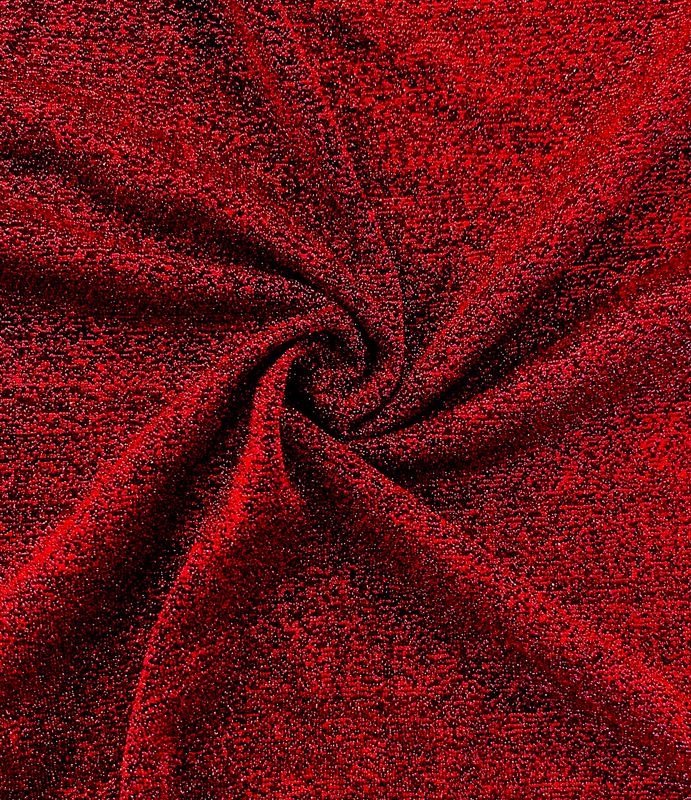 MALLA LUREX ROJO