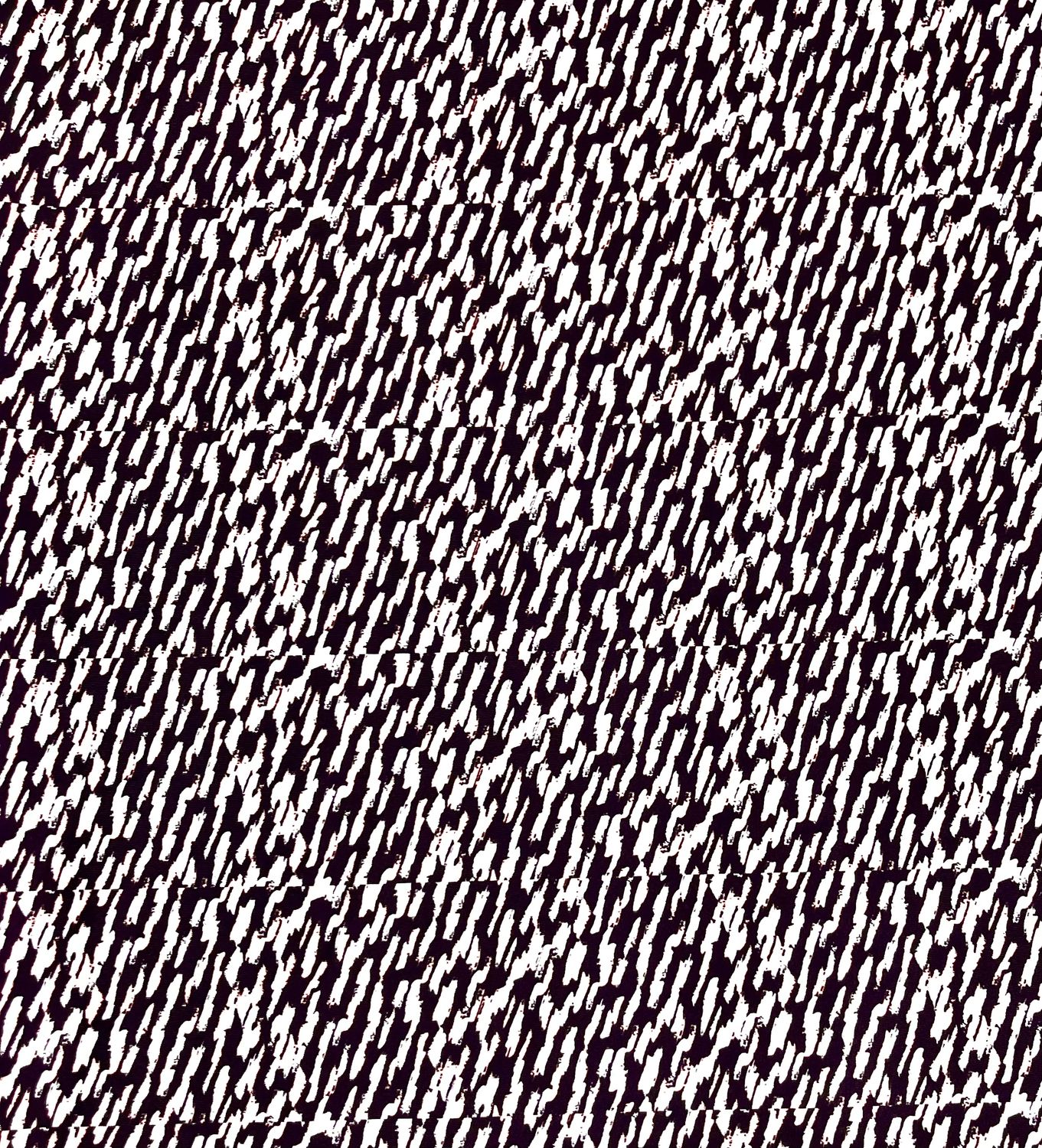 RETAL ESTAMPADO NEGRO/BLANCO/ROSA