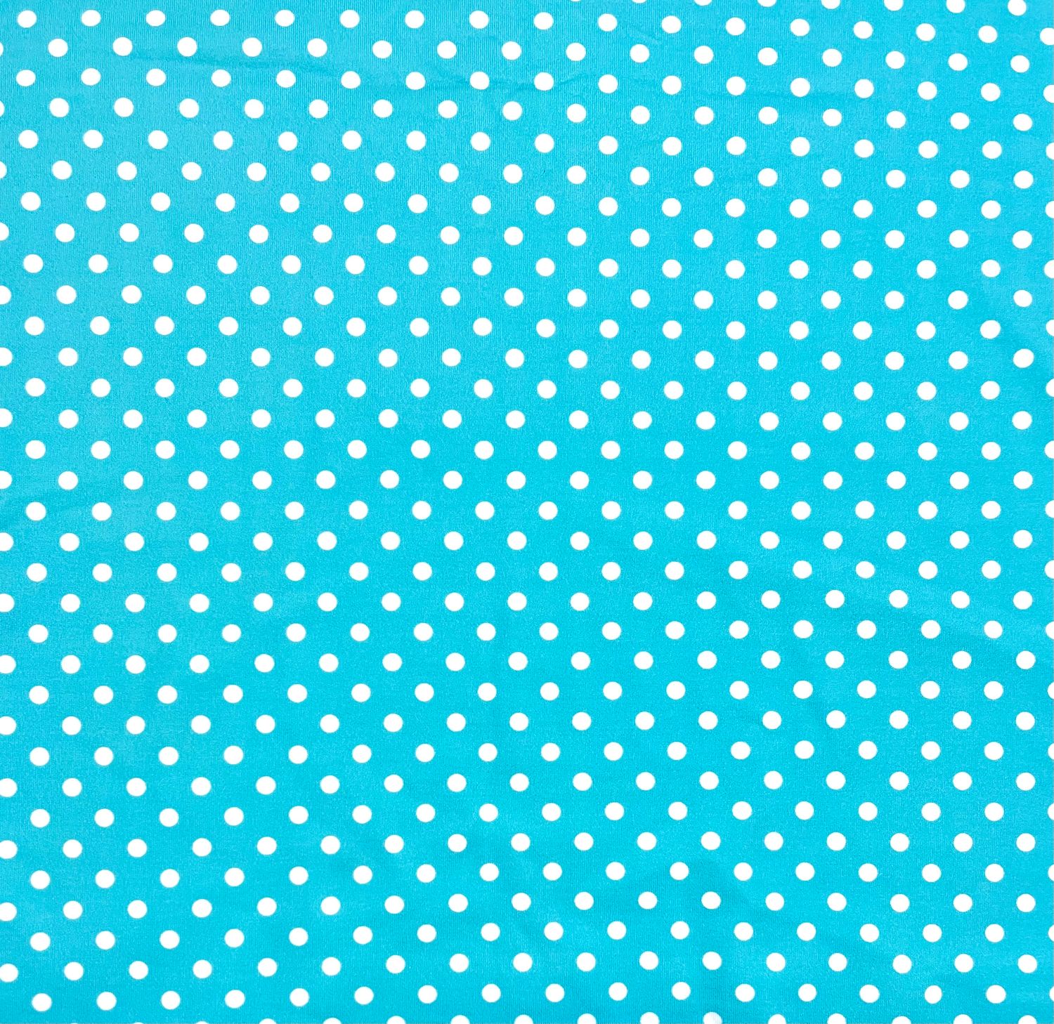 RETAL TOPO TURQUESA/ BLANCO