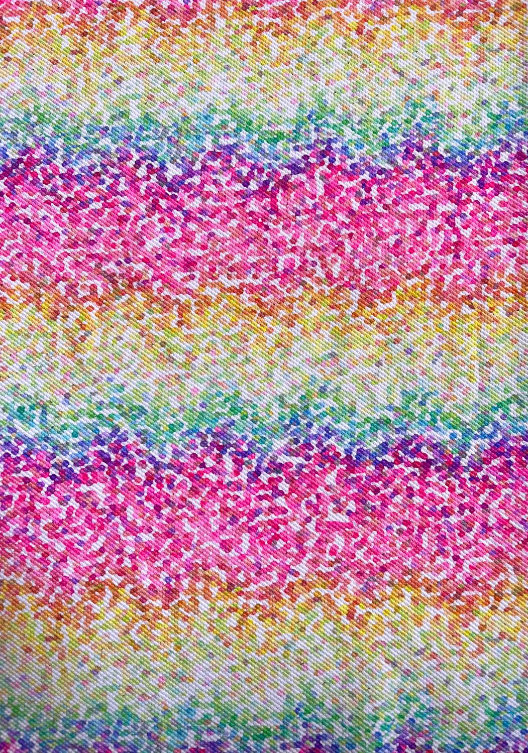 RETAL PIQUÉ ESTAMPADO COLORES   150X40