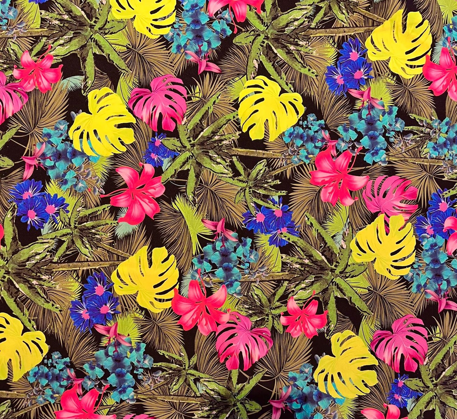 ​RETAL LYCRA FLORES  150X60