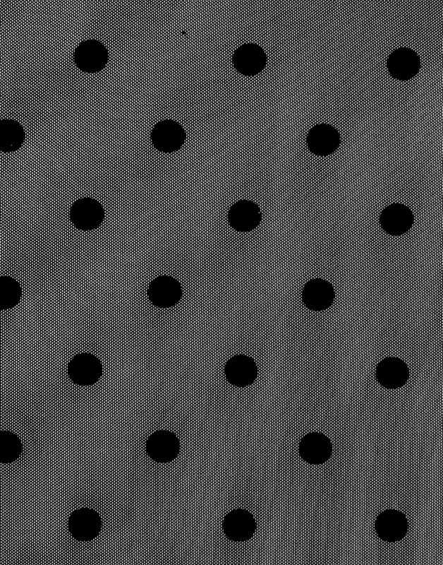 TUL LYCRA FLOCADO NEGRO / TOPO NEGRO