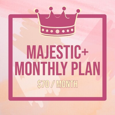 The Majestic+ Plan (Month to Month Subscription + Delivery)