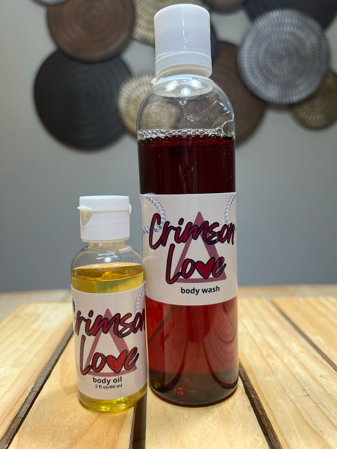 CrimsonLove Body Wash and Body Oil CrimsonLove Body Wash and Body Oil