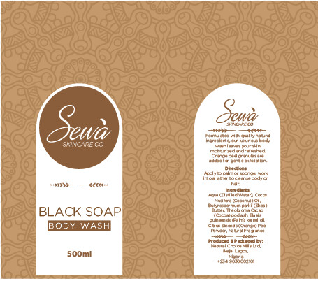 Black Soap Body Wash