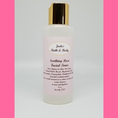 Rose and Aloe Hydrating Facial Toner (4oz) ( Shipping included)