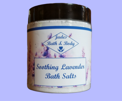 Soothing Lavender Bath Salts (16 oz)
