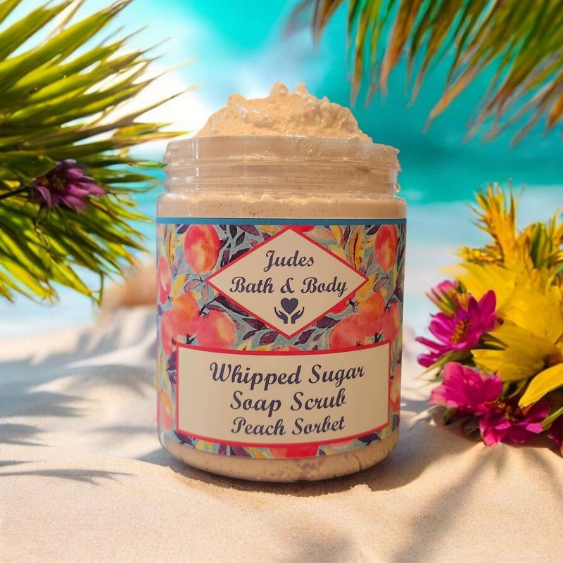 Whipped Sugar Soap Scrub 8 oz  Shipping included