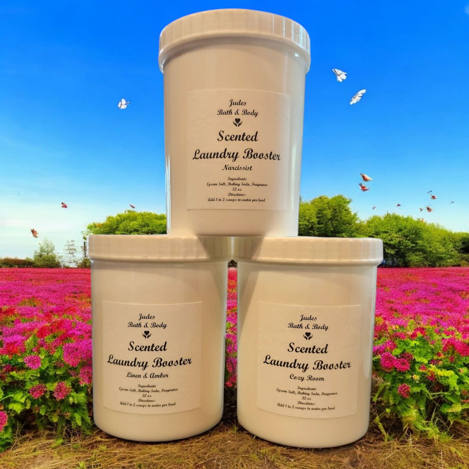 Scented Laundry Booster includes  shipping