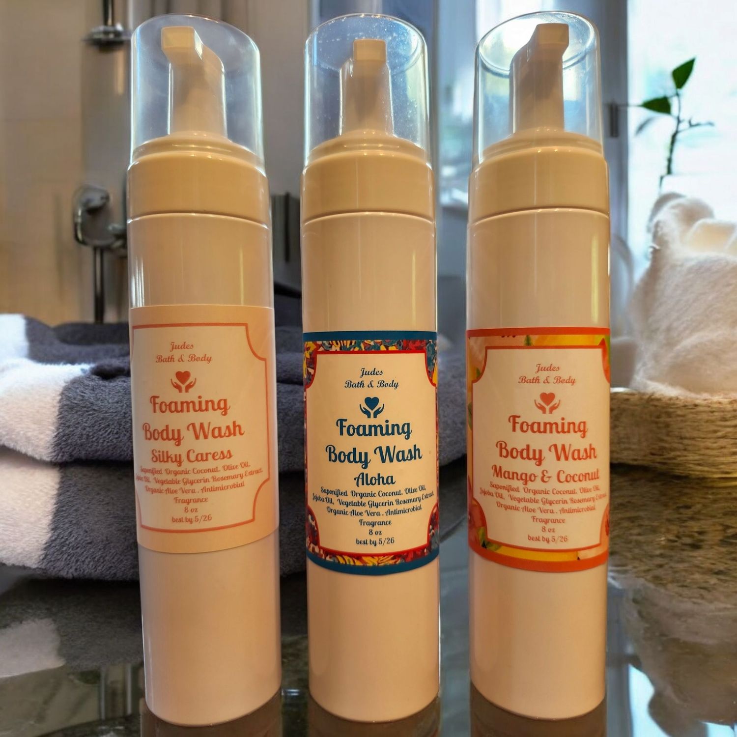 Foaming Body Wash 8 oz