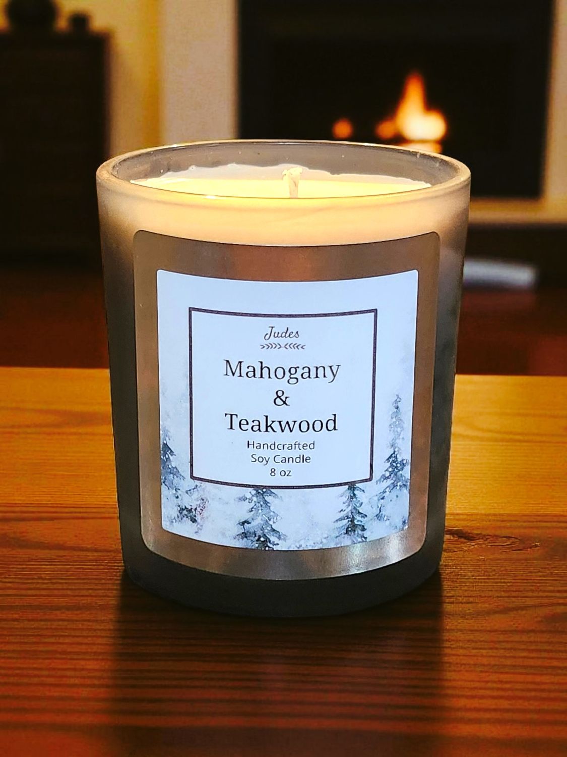 Mahogany and Teakwood (8 oz) Soy Candle