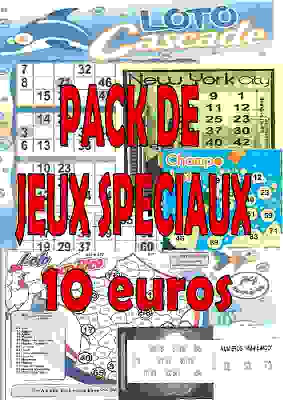 PACK JEUX