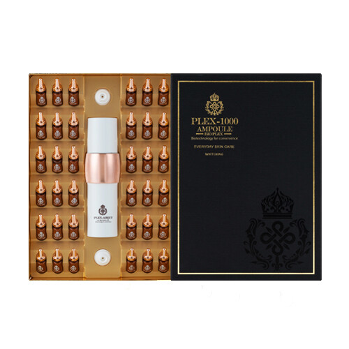 BIO PLEX Plex-1000 Ampoule Everyday Skin Care Whitening 36 pcs + Airjet