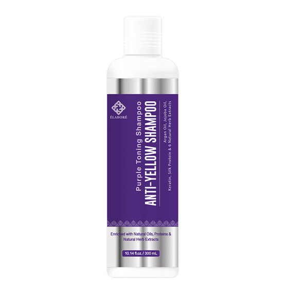 ELABORE Purple Toning Shampoo Anti-Yellow Shampoo