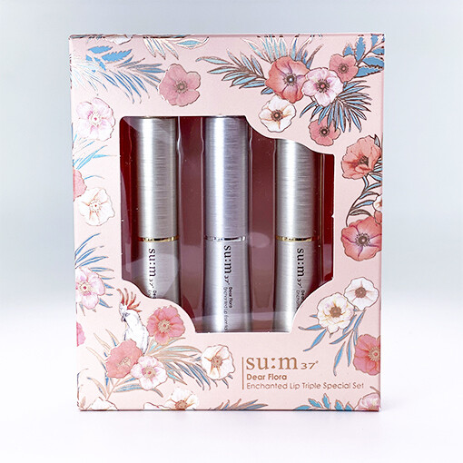 SU:M 37 Dear Flora Enchanted Lip Triple Special Set