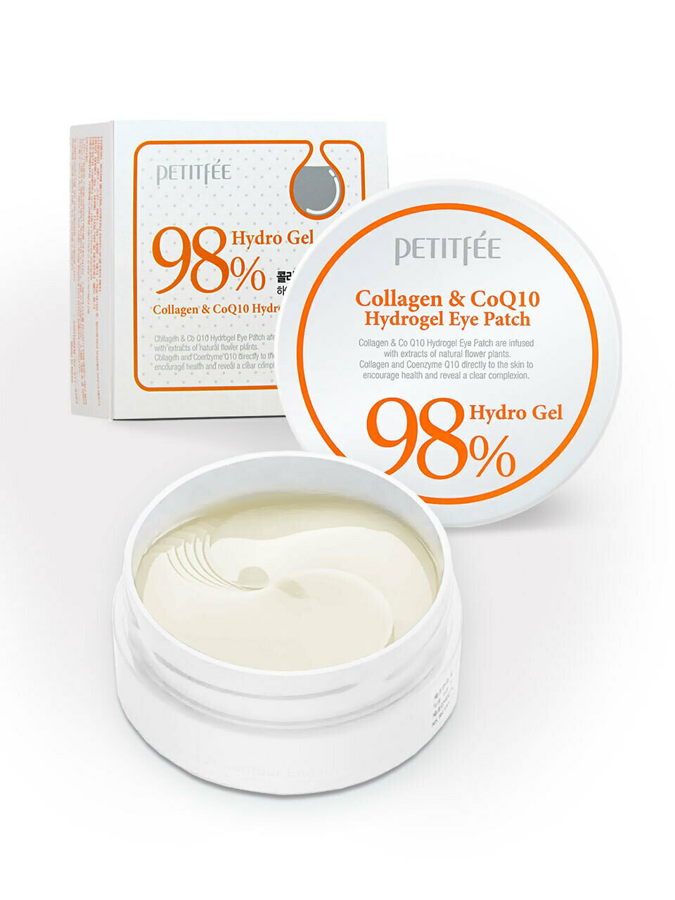 PETITFEE 98% Hydro Gel Collagen & CoQ10 Hydrogel Eye Patch