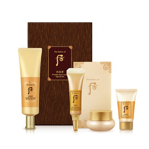 THE HISTORY of WHOO Gongjinhyang Wrinkle Sun Cream Special Set