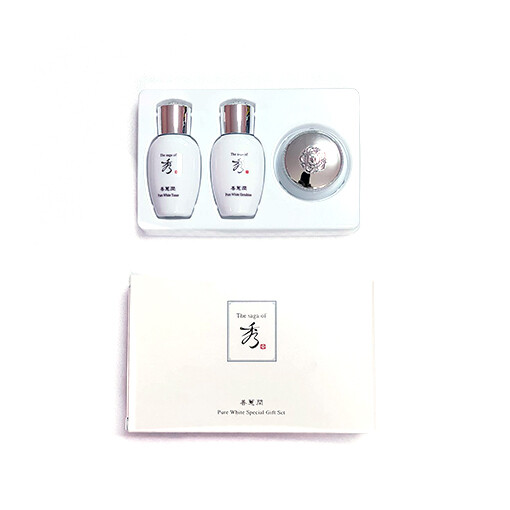 THE SAGA of XIU Sun Hye-yoon pure white 3-piece gift set