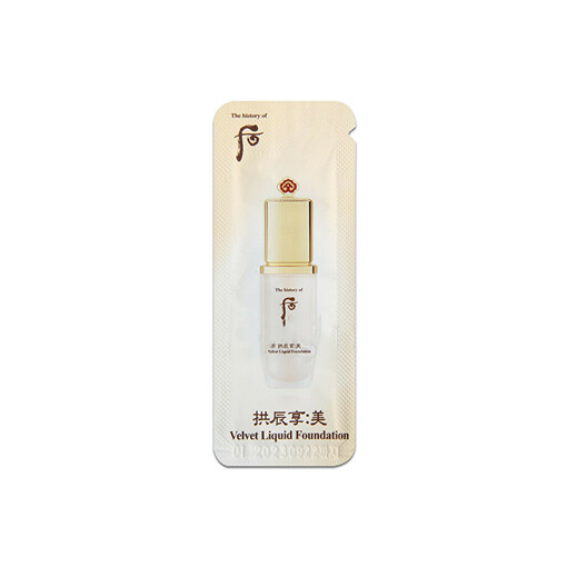 THE HISTORY of WHOO Velvet Liquid Foundation 120 шт