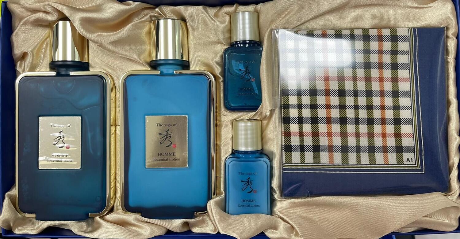 The saga of HOMME Skincare Set