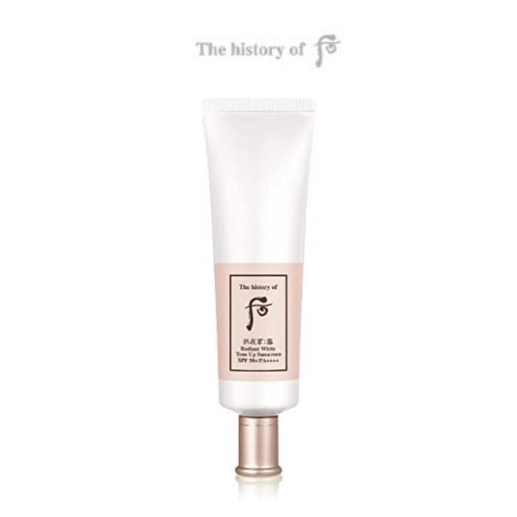 The history of Whoo Gongjinhyang:Seol Radiant White Tone Up Sunscreen SPF50+/PA++++