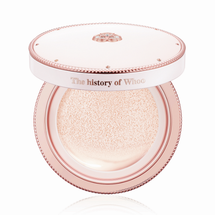 THE HISTORY OF WOO RADIANT WHITE TONE UP SUN CUSHION