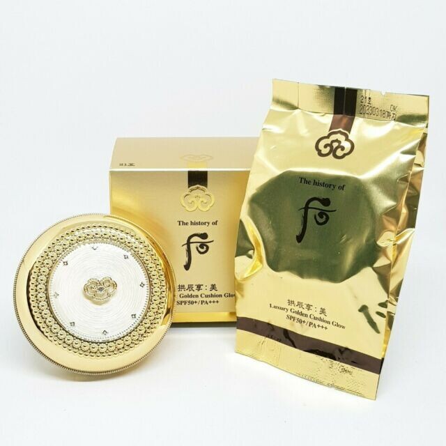 Тhe Нistory of Whoo luxury golden cushion glow SPF50+/PA+++ Tone: 23