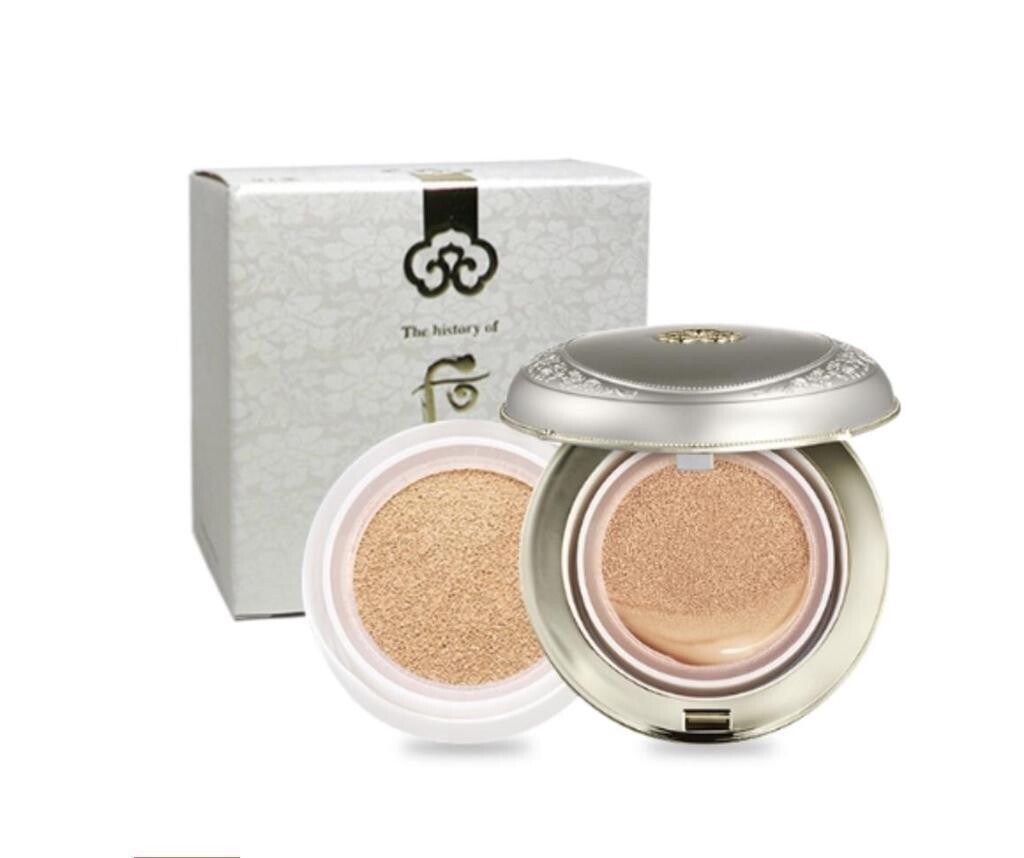 THE HISTORY OF WHOO Radiant White Moisture Cushion Foundation