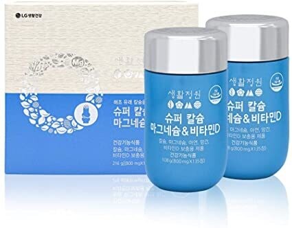 LG Household &amp; Health Care Life Garden Super Calcium Magnesium &amp; Vitamin D