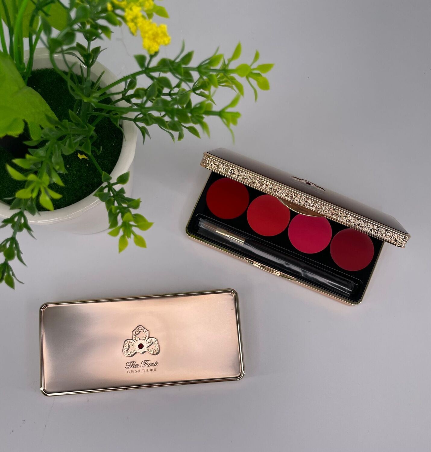 OHUI The First Geniture 4 Colour Lip Palette Ruby