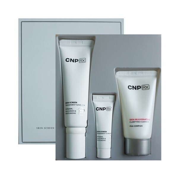 CNP SKIN SCREEN ALL TRANSPARENT SUNBLOCK SPECIAL SET