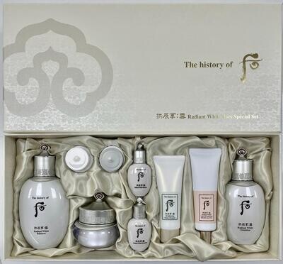 The History of Whoo Gongjinhyang Seol Radiant White 4pcs Special Set 