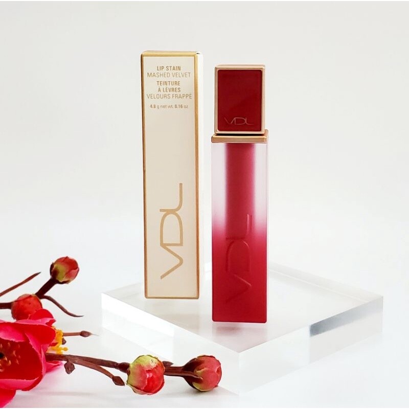 VDL LIP STAIN MASHED VELVET 02 baked apple pomme au four 1.5g (Sample)