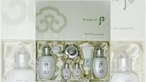 The history of  Whoo Radiant White 3pcs Special Set