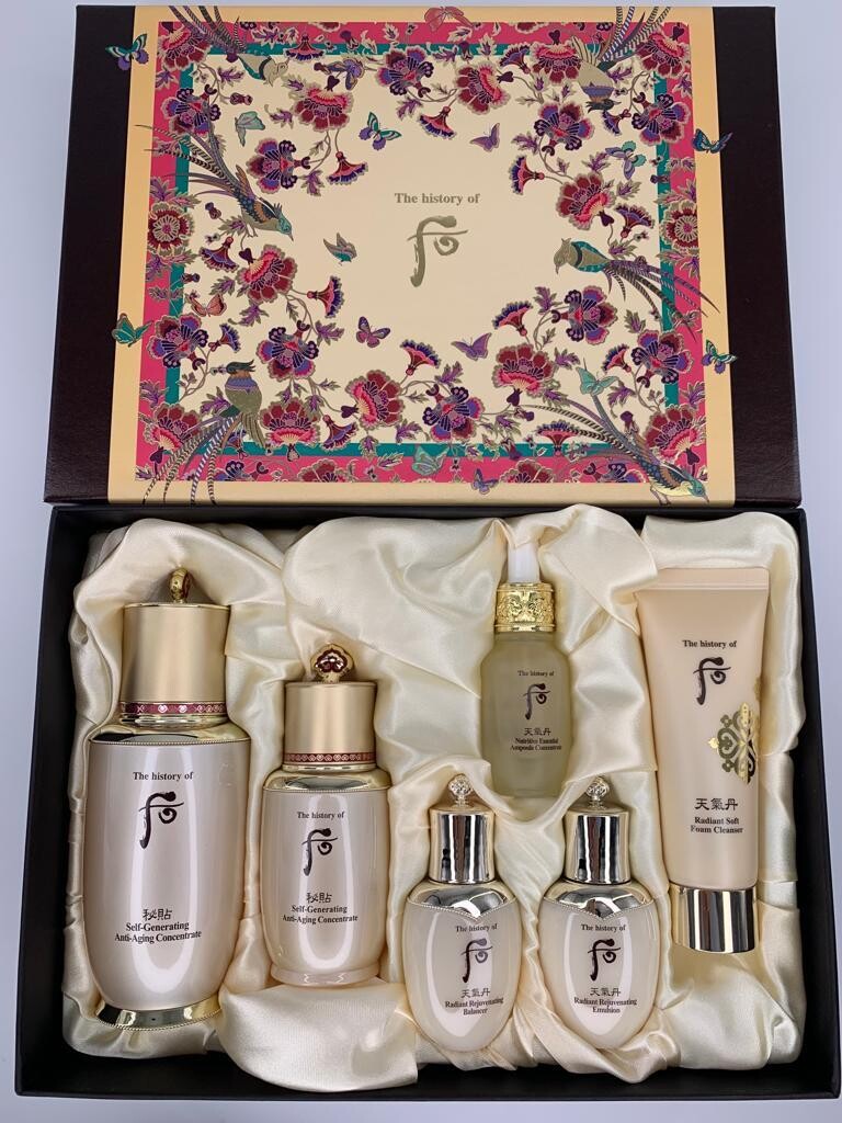 The history of Whoo Bichup Self-Generating Anti-Aging Concentrate Special 2pcs Set