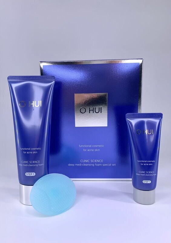 O HUI CLINIC SCIENCE deep medi-cleansing foam special set