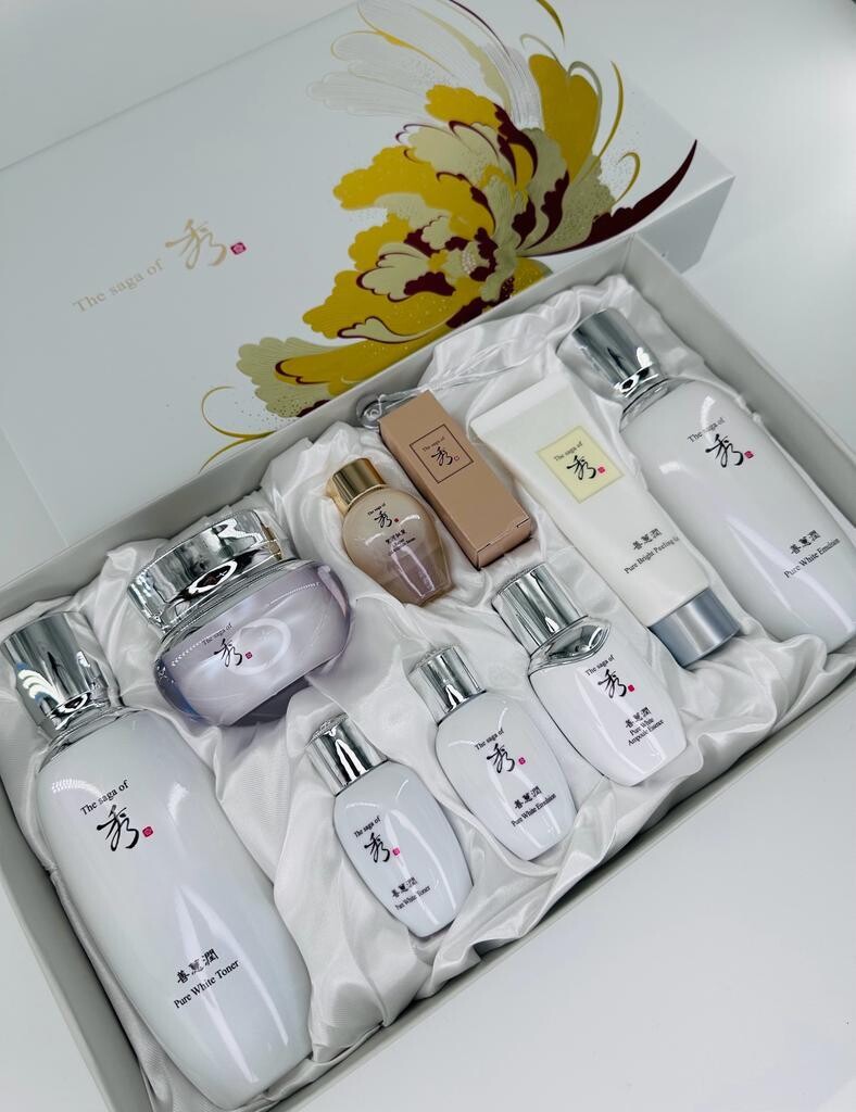 The saga of Xiu Sunhyeyun Pure White Special Set 3pcs (вес 1620 гр)