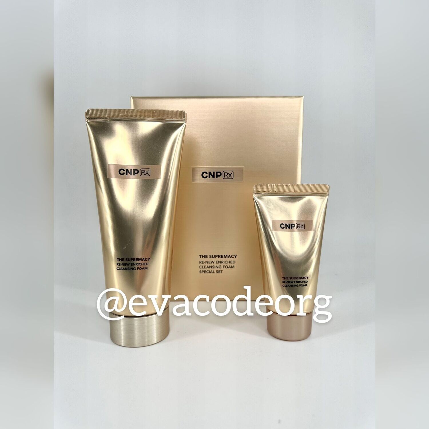 CNP Rx THE SUPREMACY RE-NEW ENRICHED CLEANSING FOAM SPECIAL SET (вес 500 гр)