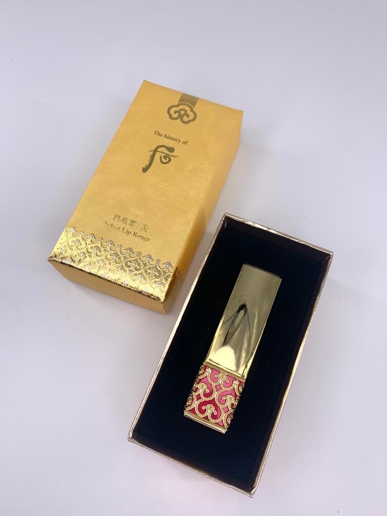 THE HISTORY OF WHOO Gongjinhyang: Mi Velvet Lip Rouge оттенок 13 Pink Beige!